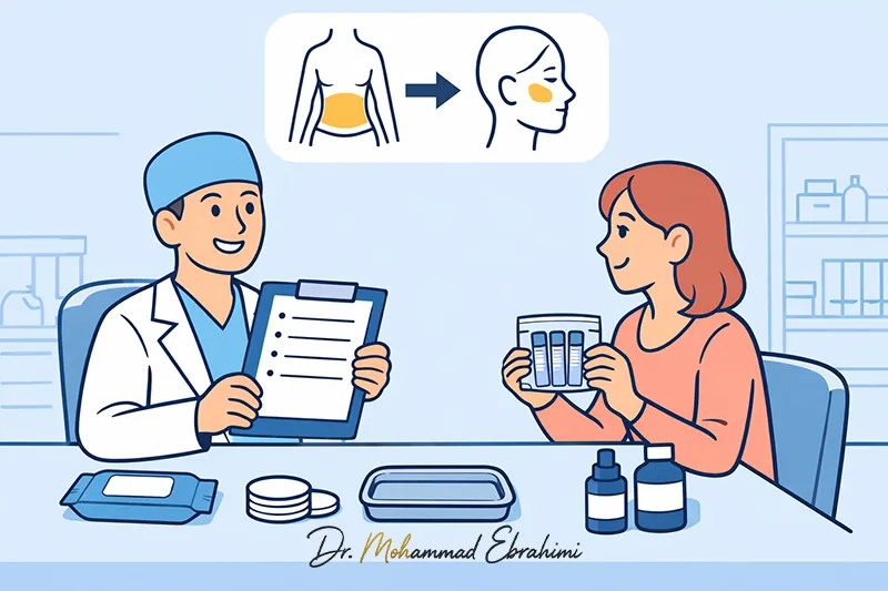 بررسی کامل تزریق چربی به صورت + مقایسه انتقال چربی به صورت با ژل
