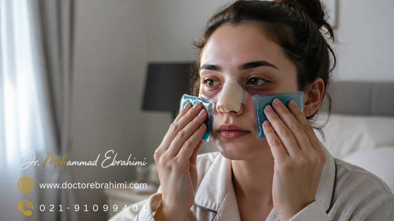 مراقبت های بعد از جراحی بینی