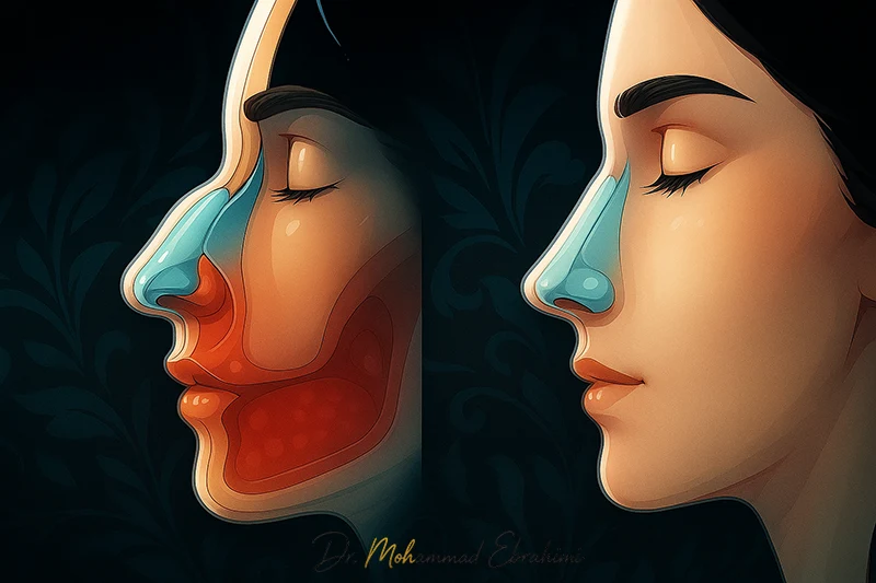 جراحی بینی استخوانی به روش باز